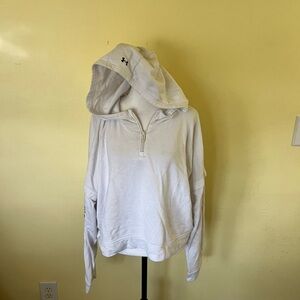 Under Armour Women's White Hoodie Size Large